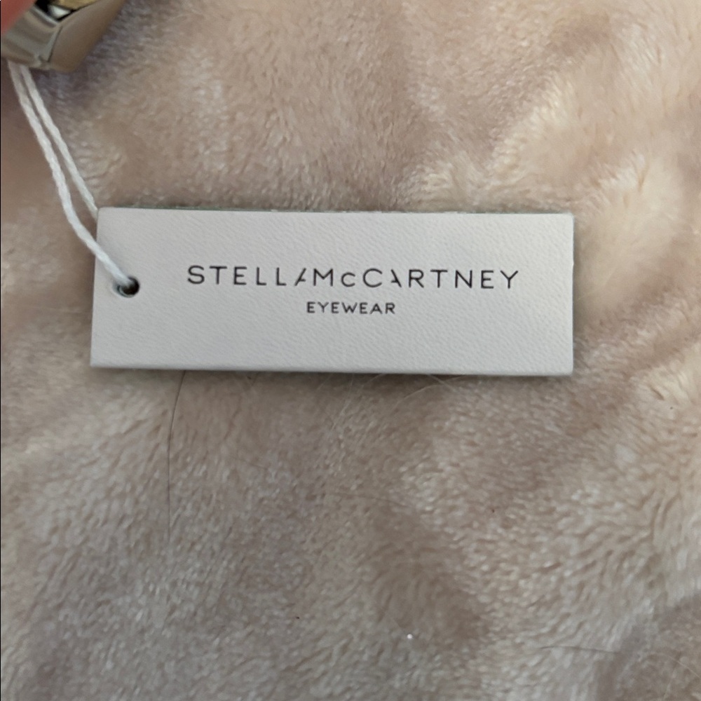 Stella McMartney peach pink rectangular sunglasse… - image 5